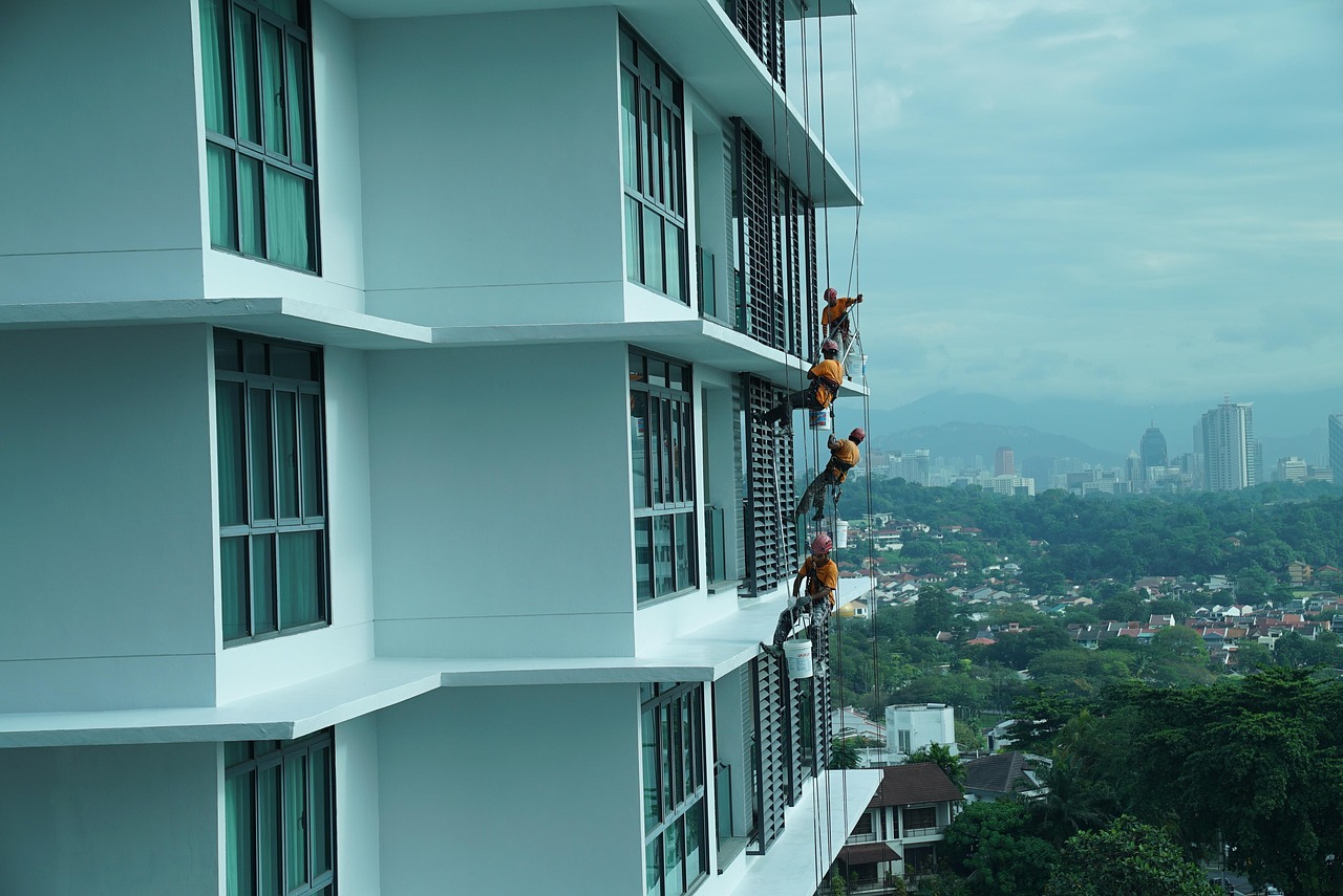 Building maintenance, job in the air, safety first — Fire Watch Companies Offering Complete Safety Solutions That Keep Your P